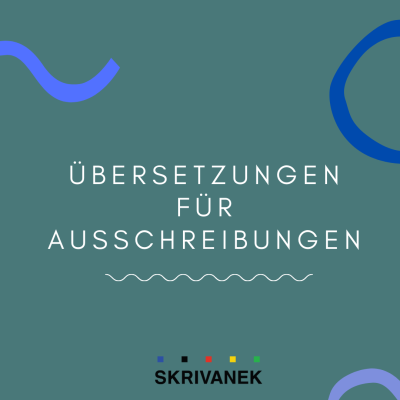 DE_übersetzungen für Ausschreibungen