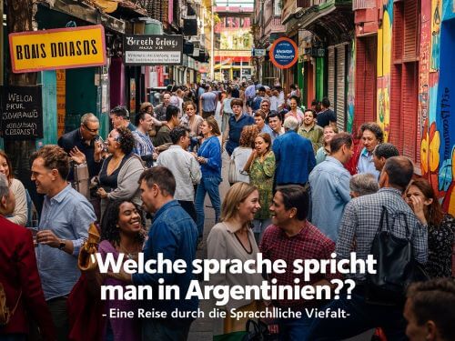 Menschen sprechen auf der Straße in Argentinien welche Sprache spricht man in Argentinien skrivanek